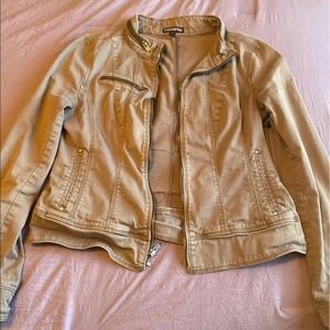 Express brown jacket
